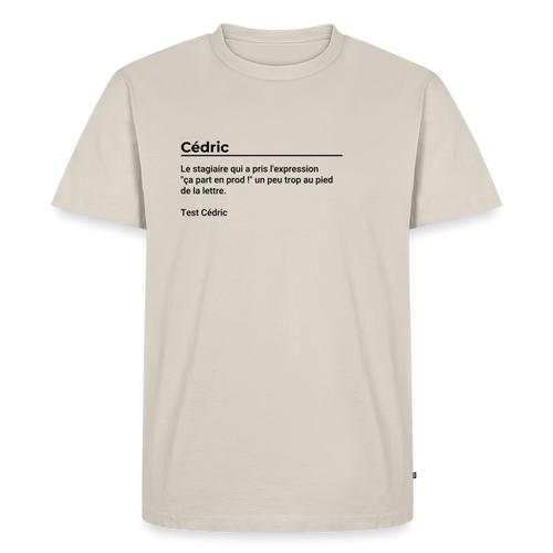 Le "Cédric" - beige