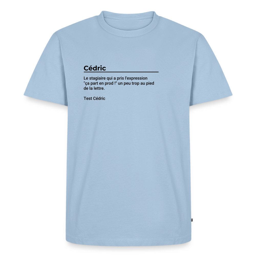 Le "Cédric" - bleu clair