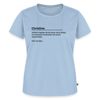 Le "Christine" - bleu clair