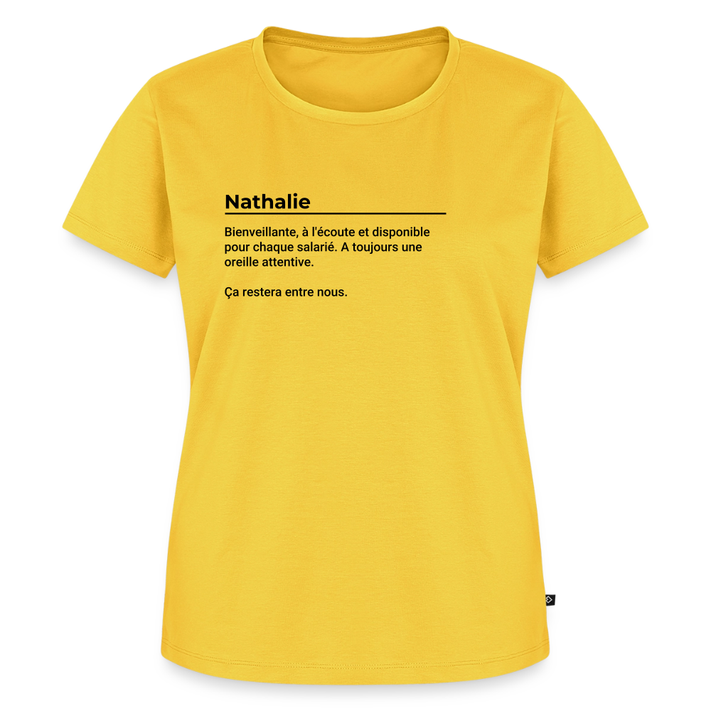 Le "Nathalie" - jaune soleil
