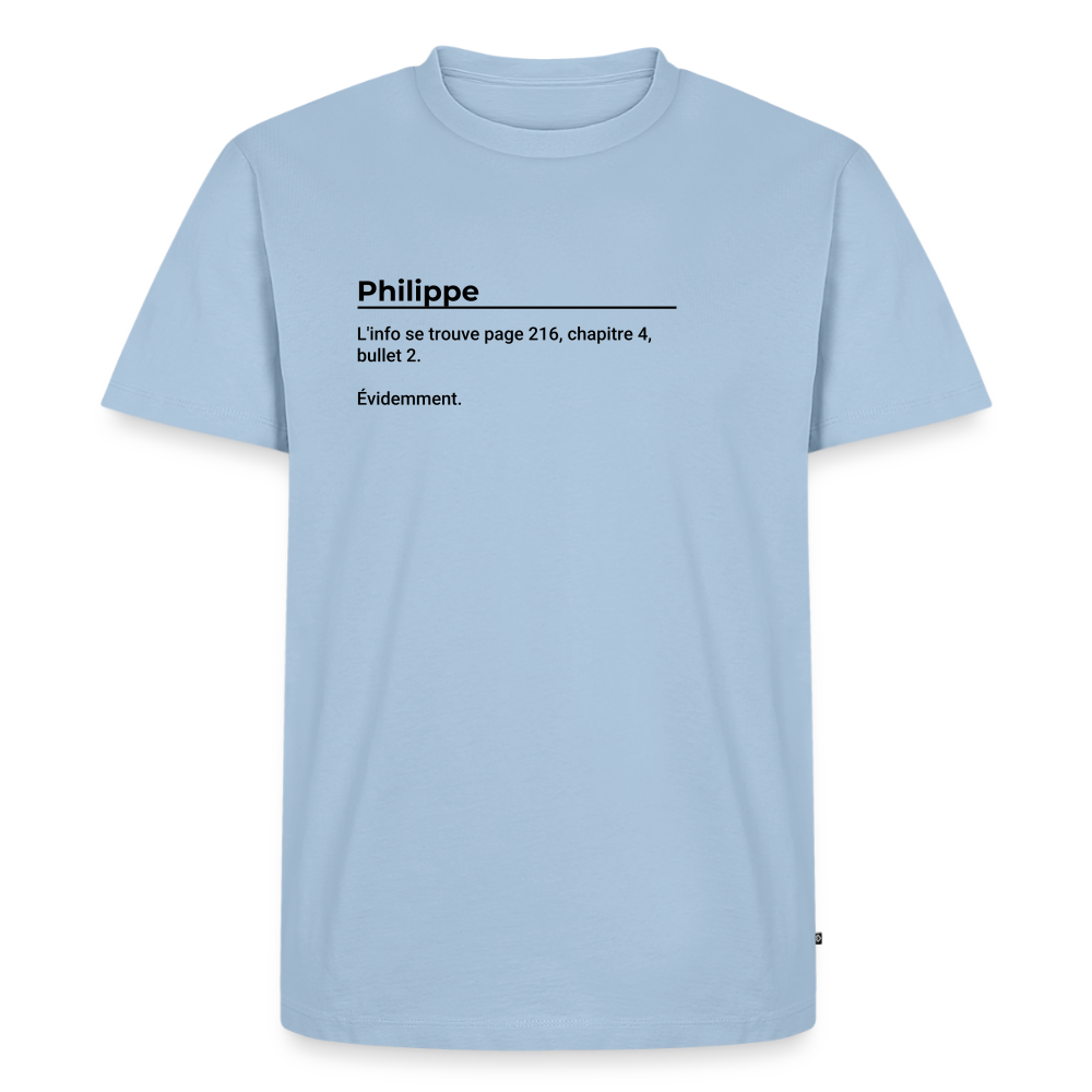 Le "Philippe" - bleu clair
