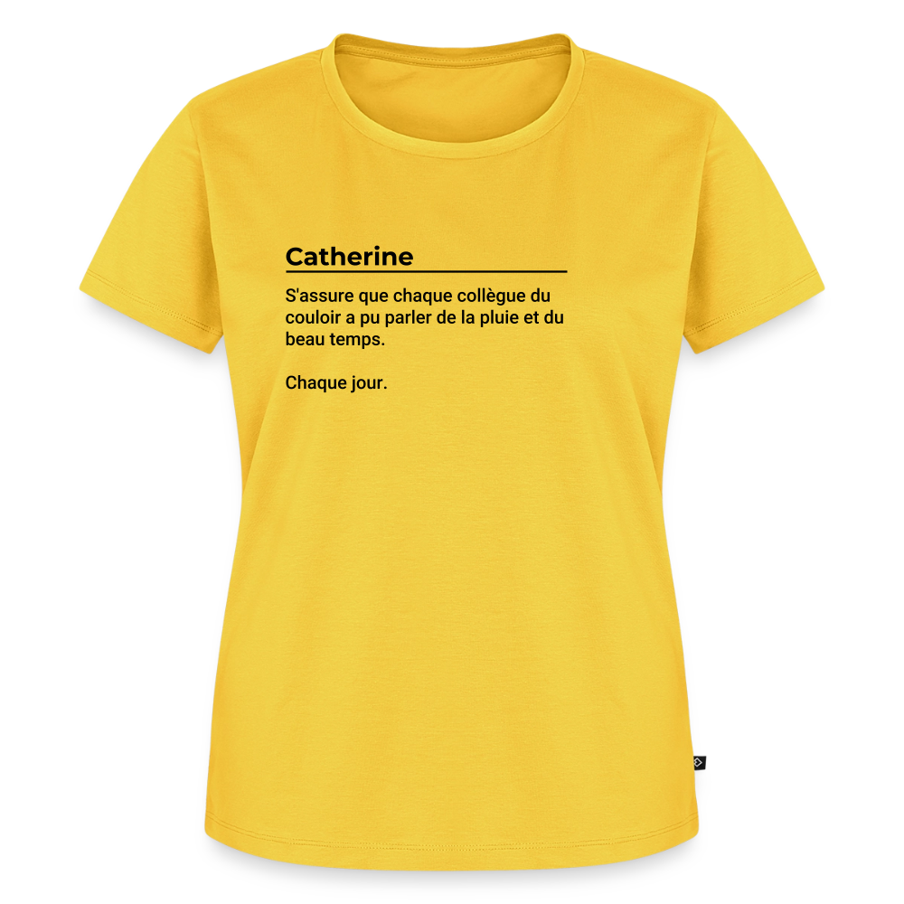 Le "Catherine" - jaune soleil